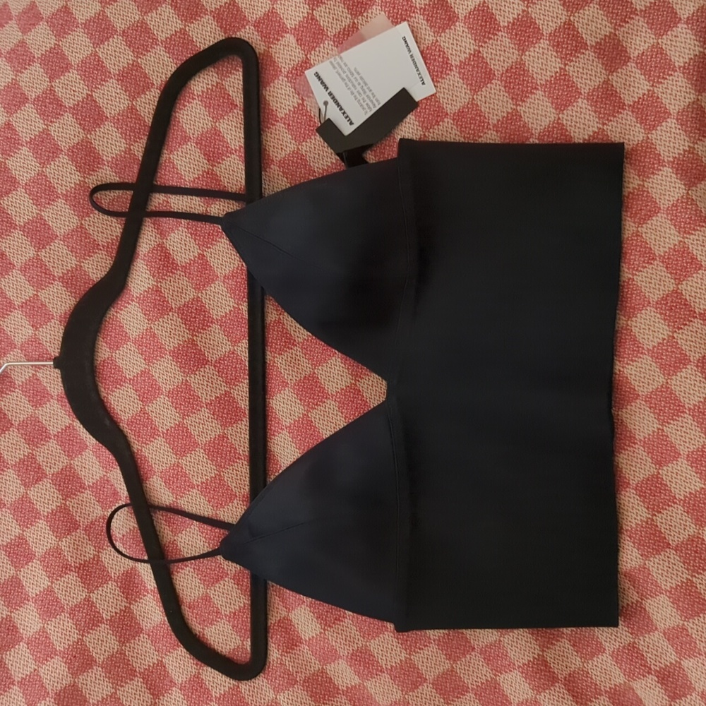 T by Alexander Wang Crop Top Marine / Size 2